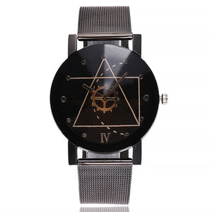 Casual Quartz Stainless Steel Band Marble Strap Watch Analog Wrist Watch - kerry-cc-5