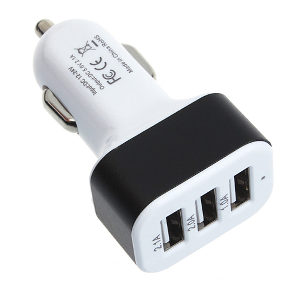 Universal 3-Port USB Car Charger Adaptor - kerry-cc-5